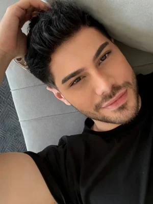 Baran , bust size , height 185, weight 77, age 24